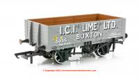 OR76MW5005 Oxford Rail 5 Plank Wagon ICI (Lime) Ltd Buxton